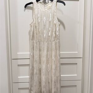 J. Crew Collection Sleeveless Midi Dress